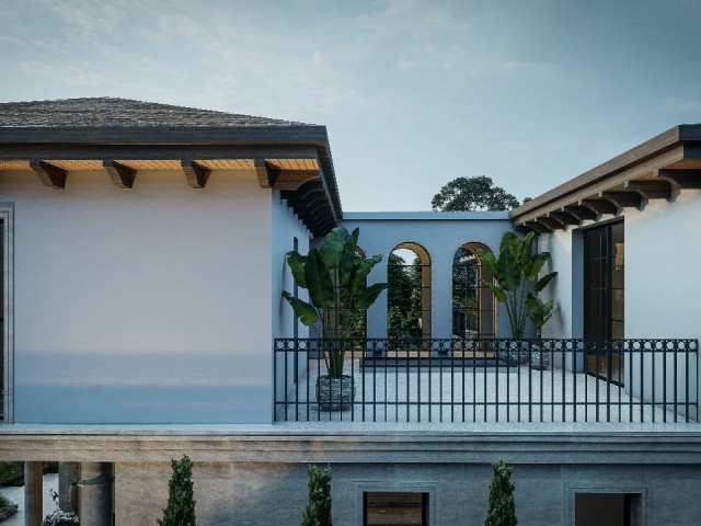 İspanyol Stili Villa Projesi 2025 Yılına Hazır 