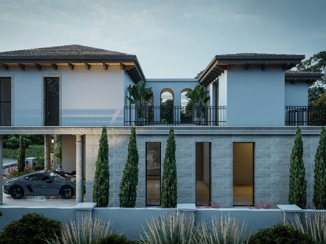 Das Villa-Projekt im spanischen Stil ist bereit für 2025