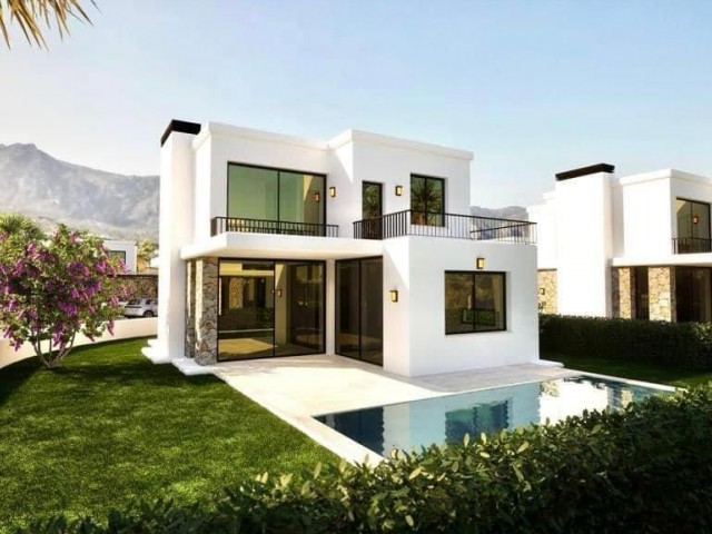 🔥Neue 3+1-Villa zum Verkauf in Kyrenia Edremit!☀️