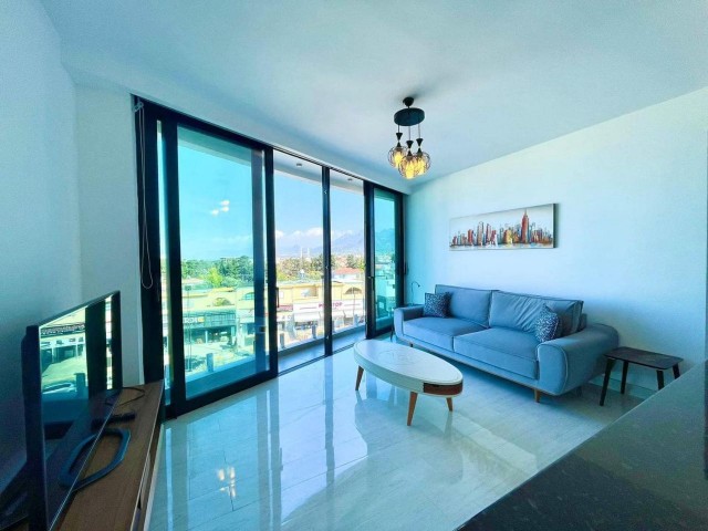 🔥Сдается в аренду роскошная квартира 1+1 в привилегированной и уникальной резиденции в Кирении!☀