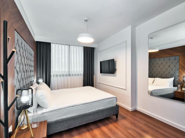 İskele Long Beach, Grand Sapphire, Block B, 1+1 Wohnung, 2 Jahre Mietgarantie