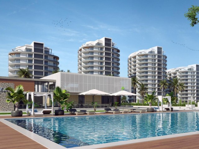 RESALE! Denize sıfır, site içerisinde 2+1 satılık seafront daire