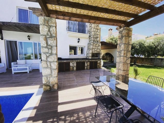 🔥3+1 Villa with a Big Garden &  Swimming Pool for Rent in Zeytinlik, Kyrenia!☀️