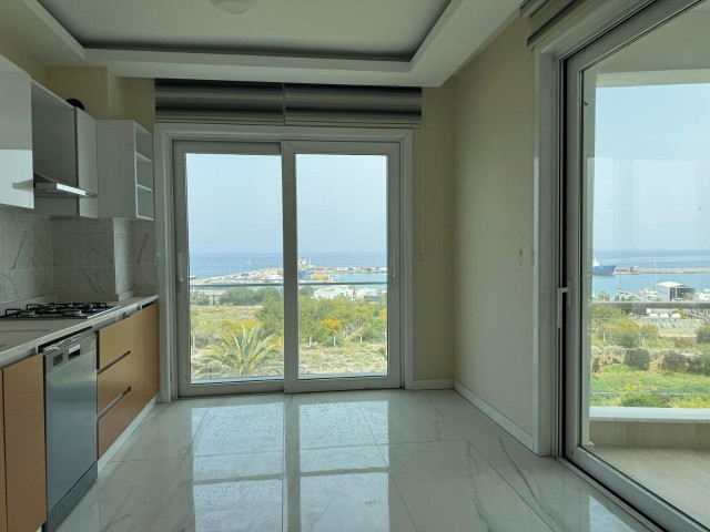 Our 3+1 flat for sale is waiting for you on the seaside, right next to Kyrenia Castle, with extraordinary sea and mountain views.