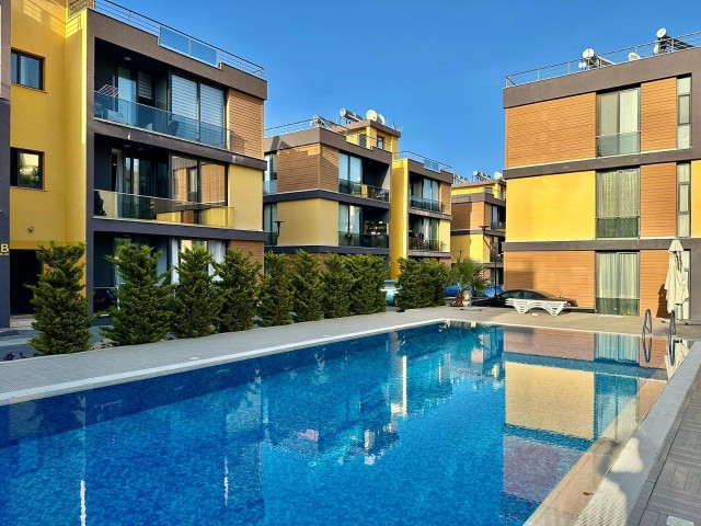 Comfortable 2+1 Apartment For Rent With Communal Swimming Pool In Alsancak