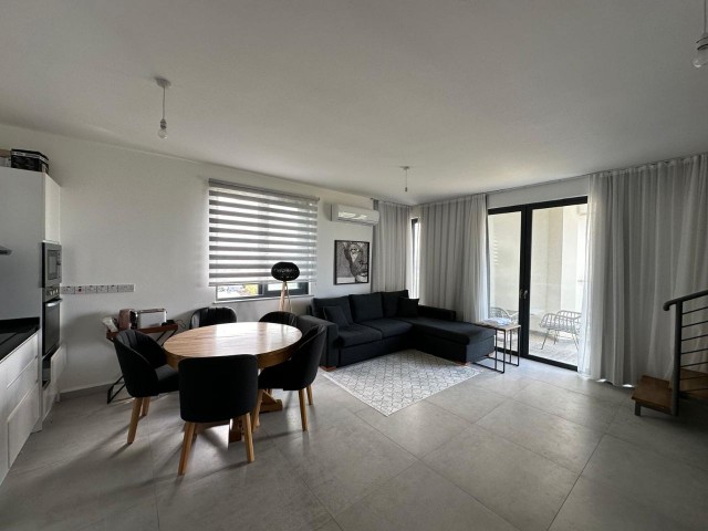 Spacious 2-bedroom duplex apartment, fully furnished, with Turkish title