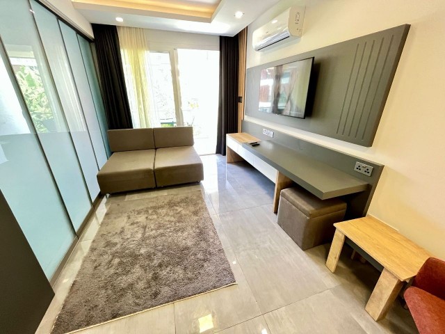 Otel konseptli sitede 1+1 full eşyalı daire, KDV ödenmiş