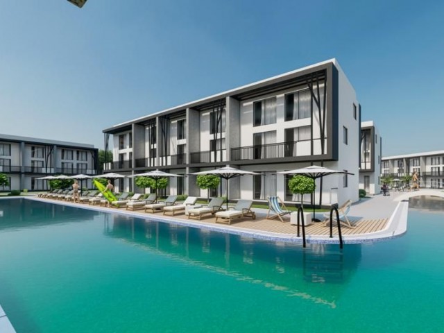 İskele Long Beach, 1+1 ve 2+1 Daireler Luxury Complex Long Beach