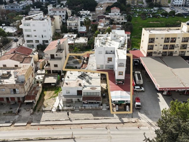 COMPLETE BUILDING AND HOUSE NEXT TO MAGUSA SALAMIS ROAD WITH COMMERCIAL POTENTIAL FOR SALE