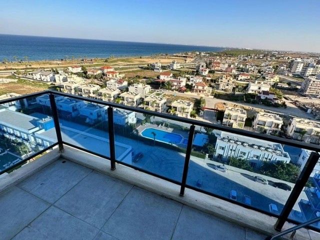 Iskele Long beach, Deniz Manzaralı 12. Kat Studio Ful eşyalı Daire