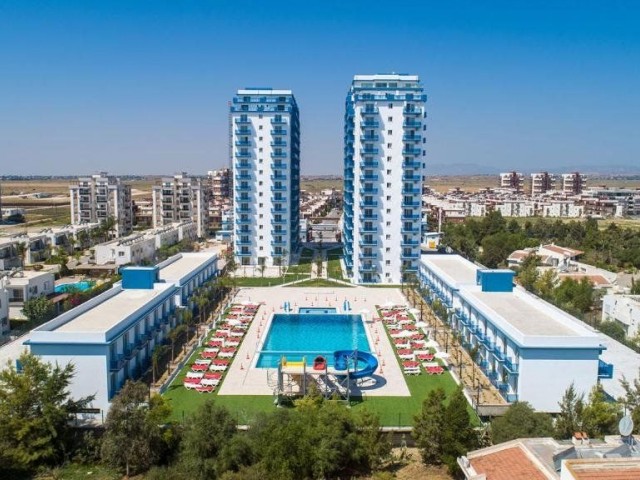 Iskele Long beach, Deniz Manzaralı 12. Kat Studio Ful eşyalı Daire