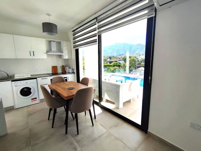 Direct from the owner 2+1 apartment Ozankoy amazing views fully furnished now ready