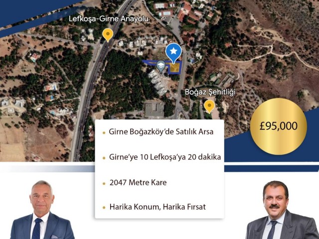 Land for Sale in Bogazkoy