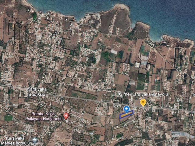 Land for Sale next to the Main Road in Karşıyaka