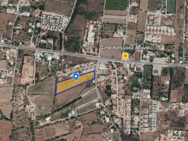 Land for Sale next to the Main Road in Karşıyaka