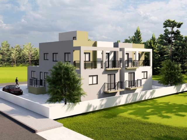 New 3+1 Flats for Sale in Gönyeli