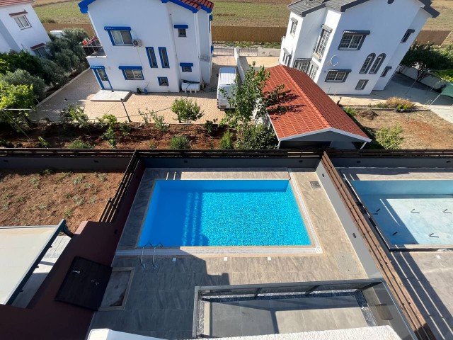 3+1 Villa mit Swimmingpool in Iskele
