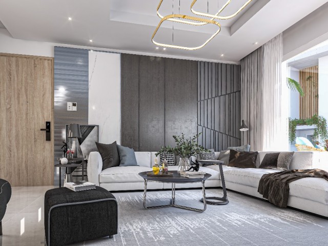 Gelegenheit Wohnungslieferung Dezember 2024 Yeniboğaziçi Olive Court 2 Neue Wohnung £128.000