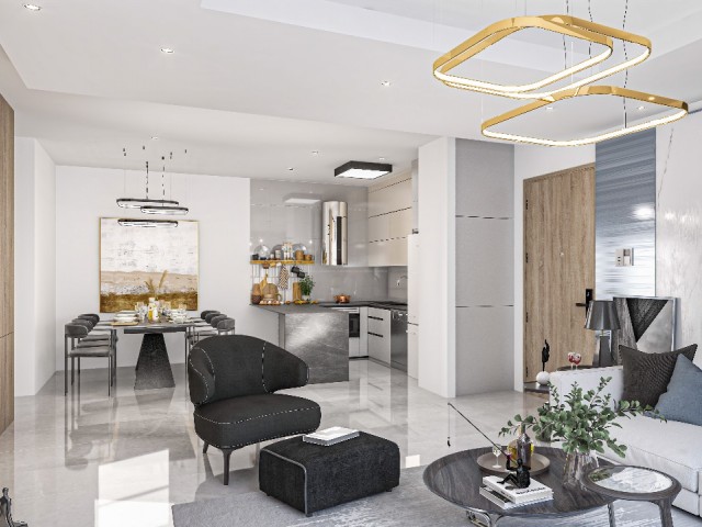 Gelegenheit Wohnungslieferung Dezember 2024 Yeniboğaziçi Olive Court 2 Neue Wohnung £128.000