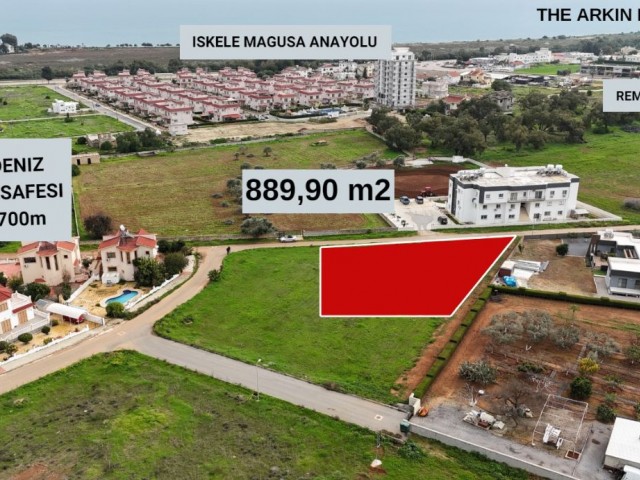 Residential Zoned Plot For Sale in Bahçeler, Iskele