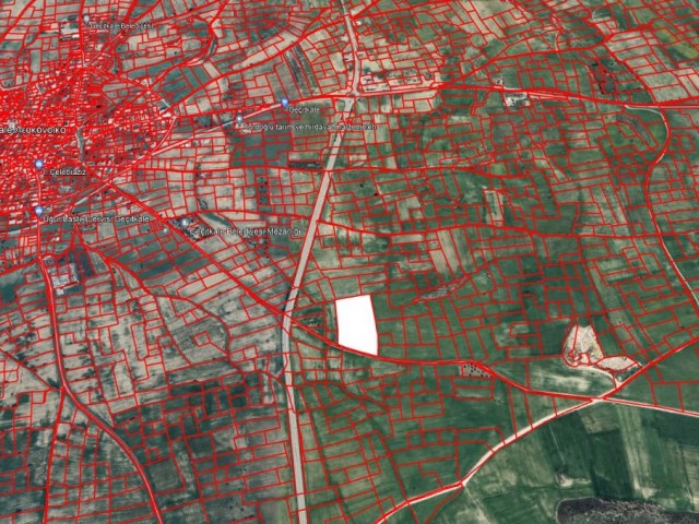 GEÇİTKALE CHAPTER 96 (HIGH FLOOR) ZONED LAND FOR SALE SUITABLE FOR THE PROJECT
