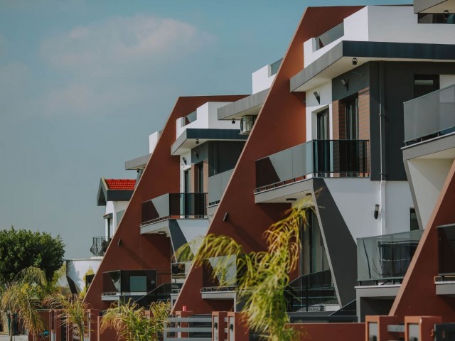 Iskele Long Beach 3+1 Triplex Villa with Sea View