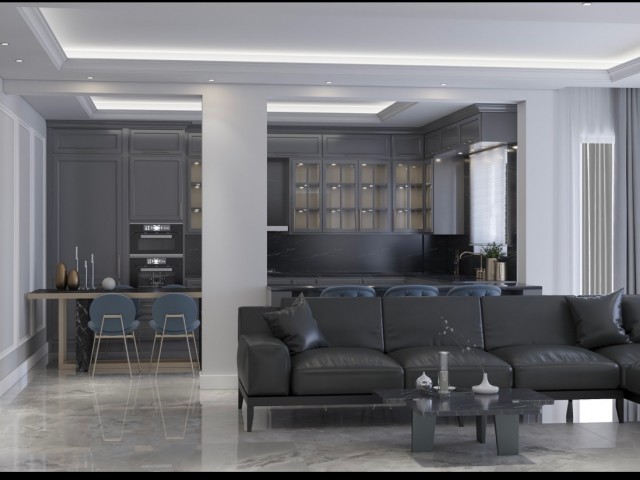 2+1 Flat For Sale in Iskele Boğaz