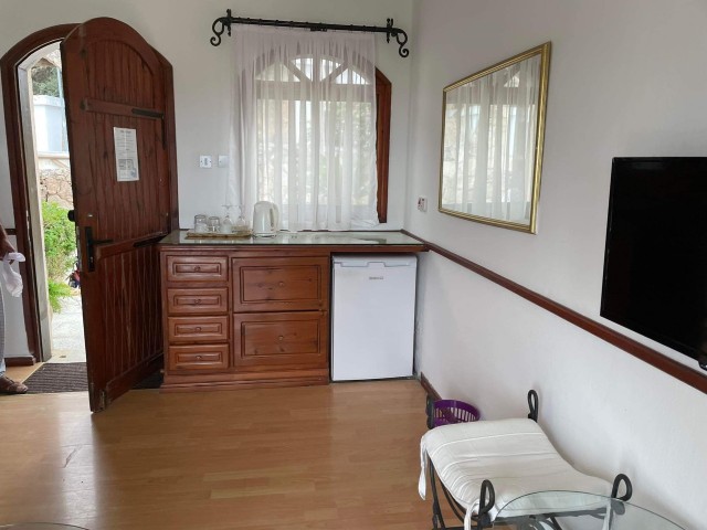 FROM OUR ONLY DEPOSIT SERIES… 1+1 FULLY FURNISHED FLAT FOR RENT IN KYRENIA EDREMIT REGION PICTURE BLUE AND GREEN TOGETHER