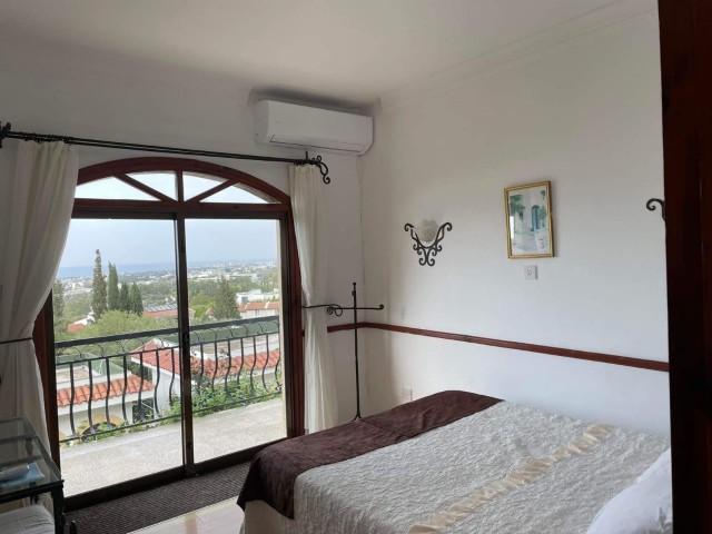 FROM OUR ONLY DEPOSIT SERIES… 1+1 FULLY FURNISHED FLAT FOR RENT IN KYRENIA EDREMIT REGION PICTURE BLUE AND GREEN TOGETHER