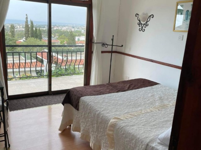 FROM OUR ONLY DEPOSIT SERIES… 1+1 FULLY FURNISHED FLAT FOR RENT IN KYRENIA EDREMIT REGION PICTURE BLUE AND GREEN TOGETHER