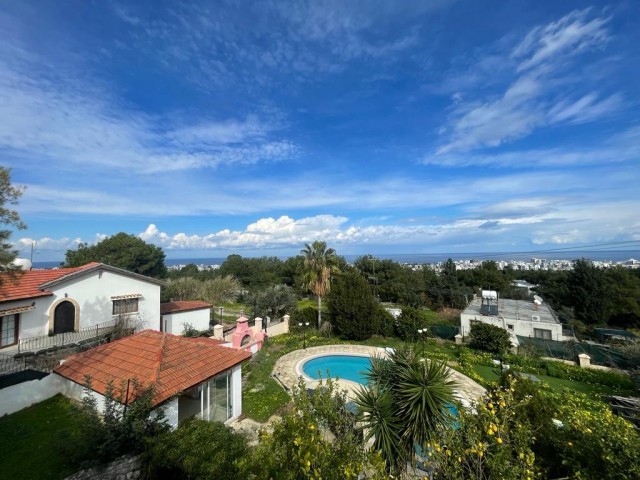 4+2 ROOM FULLY FURNISHED ULTRA LUXURY VILLA IN THE CENTRAL LOCATION OF KYRENIA WITH MANY FEATURES SUCH AS A PRIVATE POOL, LARGE TERRACE AND BBQ..