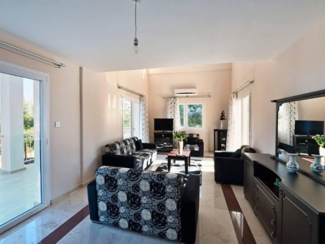 4+1 VILLA FOR DAILY RENTAL WITH PRIVATE POOL, STUNNING VIEW AND LARGE TERRACE IN GIRNE OZANKÖY AREA..