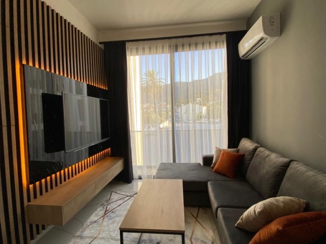 GİRNE  ALSANCAK BÖLGESİNDE FULL EŞYALI KİRALIK 1+1 DELUXE DAİRE..