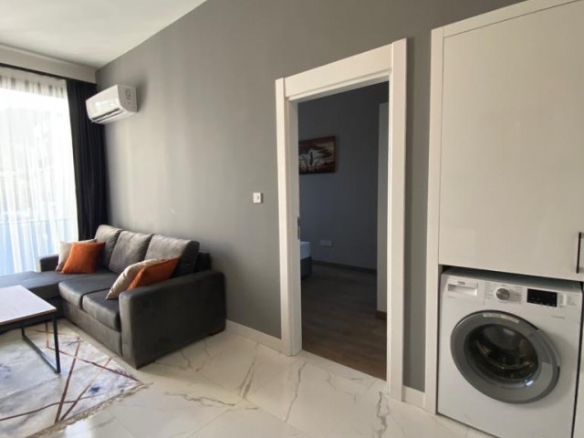 GİRNE  ALSANCAK BÖLGESİNDE FULL EŞYALI KİRALIK 1+1 DELUXE DAİRE..