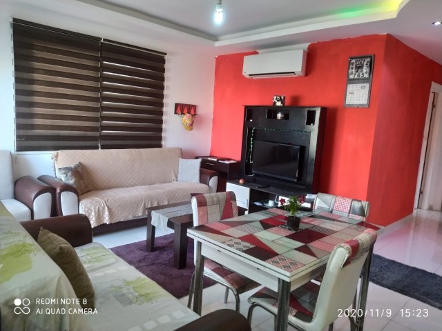 ALL TAXES PAID, FREE 2+1 FULLY FURNISHED RESIDENCE FLAT FOR SALE IN KYRENIA CENTRAL NUSMAR MARKET AREA, IN A BUILDING WITH CLOSED PARKING PARKING AND ELEVATOR..