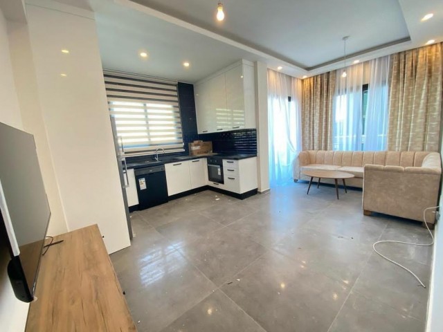 1+1 FLAT FOR RENT IN KYRENIA CENTRAL ASLANLI VILLA AREA WITH SOCIAL FACILITIES SUCH AS SWIMMING POOL AND GYM, FULLY FURNISHED INCLUDING DISHWASHER, SPACIOUS AND SPACIOUS WITH ELEVA