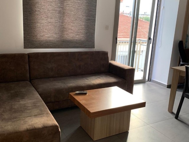 FULLY FURNISHED 1+1 FLAT FOR RENT WITH BALCONY, IN THE CENTRAL LOCATION OF KYRENIA, NEAR LAVASH, WITH FEATURES SUCH AS INVERTER AIR CONDITIONER, DISHWASHER, WASHING MACHINE, LARGE CLOTHING CLOSET, SHOWER CABIN IN EVERY ROOM..