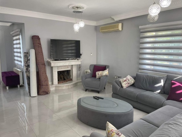 STUNNING TRIBLEX VILLA, WHICH HAS A UNIQUE NATURE AND SEA VIEW TOGETHER, FASCINATING ALL VISITORS WITH ITS NEARLY 1-DEC GARDEN AND LARGE TERRACE✨ 4 BEDROOM FULLY FURNISHED AIR CONDITIONED VILLA FOR RENT IN ÇATALKÖY REGION..