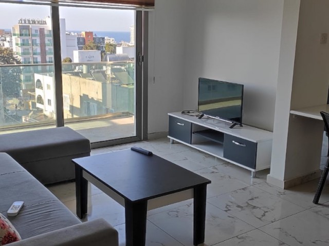 FULLY FURNISHED AIR CONDITIONED 1+1 FLAT FOR RENT IN KYRENIA CENTER, PRIVATE KYRENIA HOSPITAL PIA BELLA HOTEL AREA..