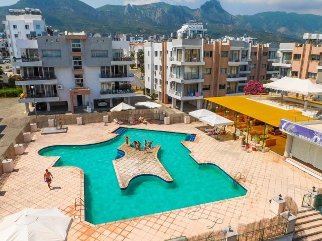 2+1, 3+1 HOTEL CONCEPT FLATS FOR DAILY RENT WITHIN A SITE WITH SWIMMING POOL LOCATED CLOSE TO EVERYTHING IN KYRENIA CENTER