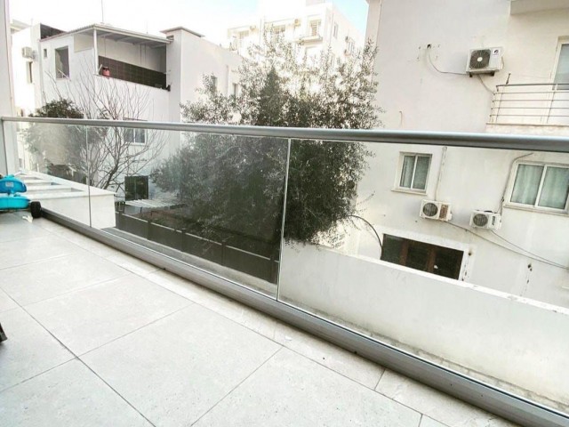 1+1 FULLY FURNISHED RESIDENCE FLAT WITH LARGE BALCONY FOR RENT IN KYRENIA CENTER BEHIND LAVASH