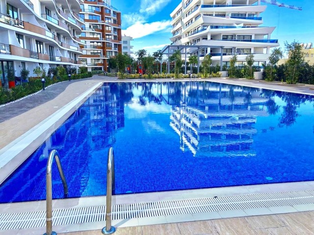 2+1 FULLY FURNISHED RESIDENCE FLAT IN AKACAN FEO ELEGANCE, THE FIRST FULL ACTIVITY SITE IN KYRENIA CENTER, IN THE HOTEL CONCEPT FOR DAILY RENTAL