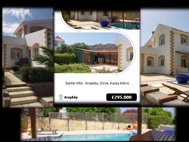 Satılık Villa - Arapköy, Girne, Kuzey Kıbrıs