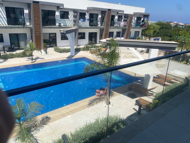 1+1 Flat for Rent in a Complex with Pool in Alsancak