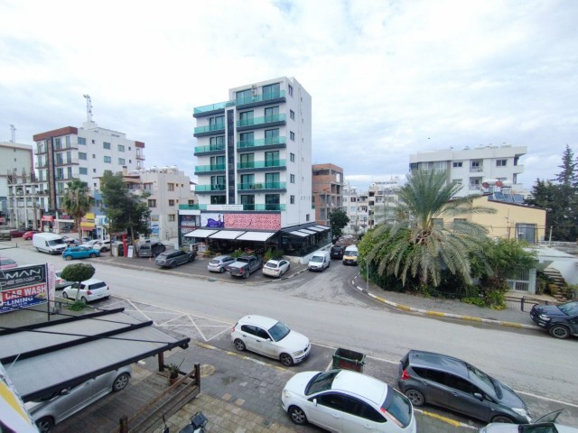 1+1 Flat with Office Permit for Sale in Kyrenia Central Nusmar Area - On Main Street
