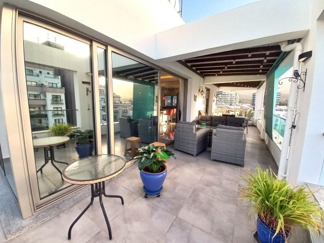 3+1 Penthouse for Sale in Kyrenia Center