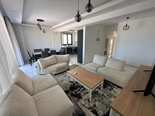 Luxury 3+1 Apartment for Rent by the Sea in Kyrenia Center