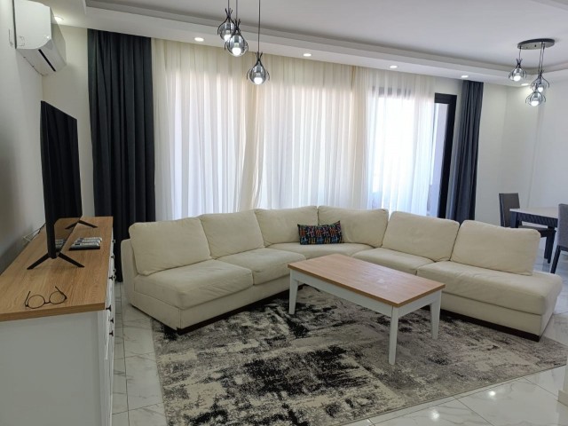 Luxury 3+1 Apartment for Rent by the Sea in Kyrenia Center