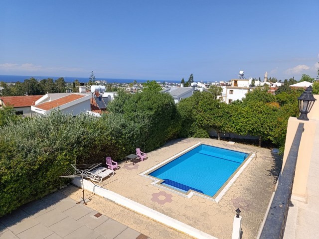 Kyrenia Ozanköy 4+1 Large Villa with Pool for Rent