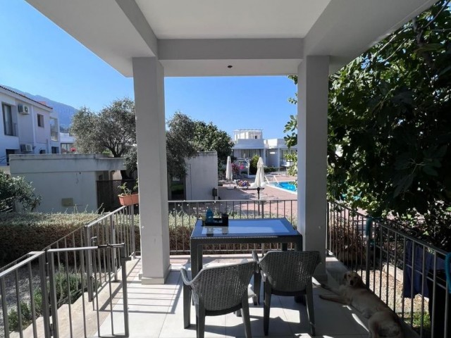 2+1 Garden Flat for Rent in Kyrenia Alsancak Award Winning Milos Park Site